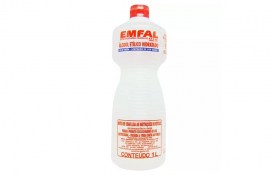 Álcool Comum Hidratado 92,8º - 1.000 Ml - Emfal